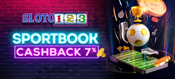 Promo Cashback Sportsbook 7%